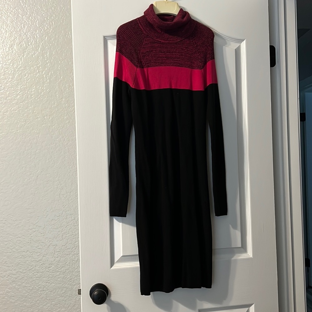 Calvin Klein midi sweater dress